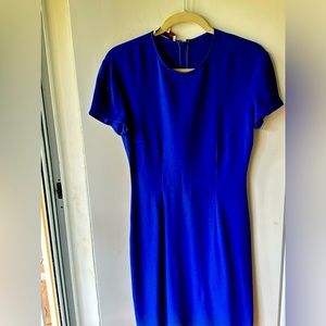 Stella McCartney Classic Blue Crepe Dress